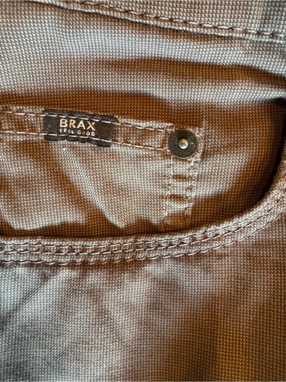 BRAX Cooper Regular Fit Pants – Brown (EUC)